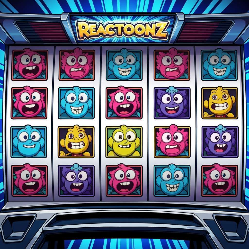 Reactoonz Roulette-Spiel im Casino mit Spielern und Croupiers